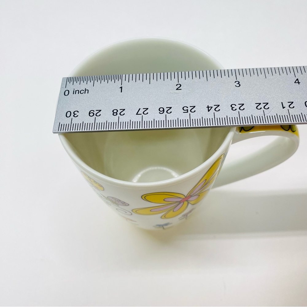 Burton + Burton Whirly Twirly Whimsical Floral Mug Coffee Cup - Picture 9 of 9